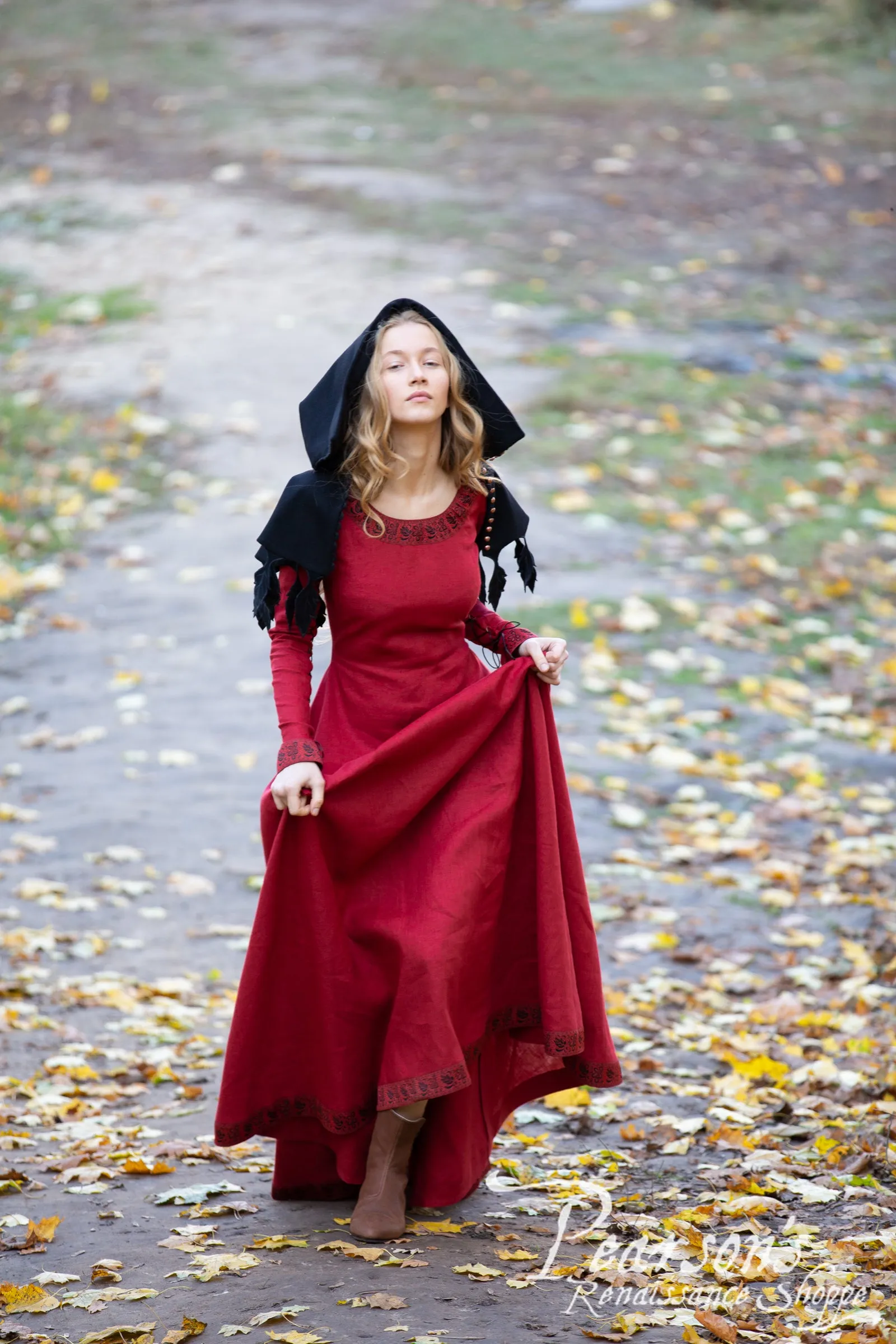 Autumn Princess Woolen Chaperon