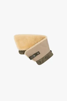 Aviator Collar - Buttermilk / Taupe