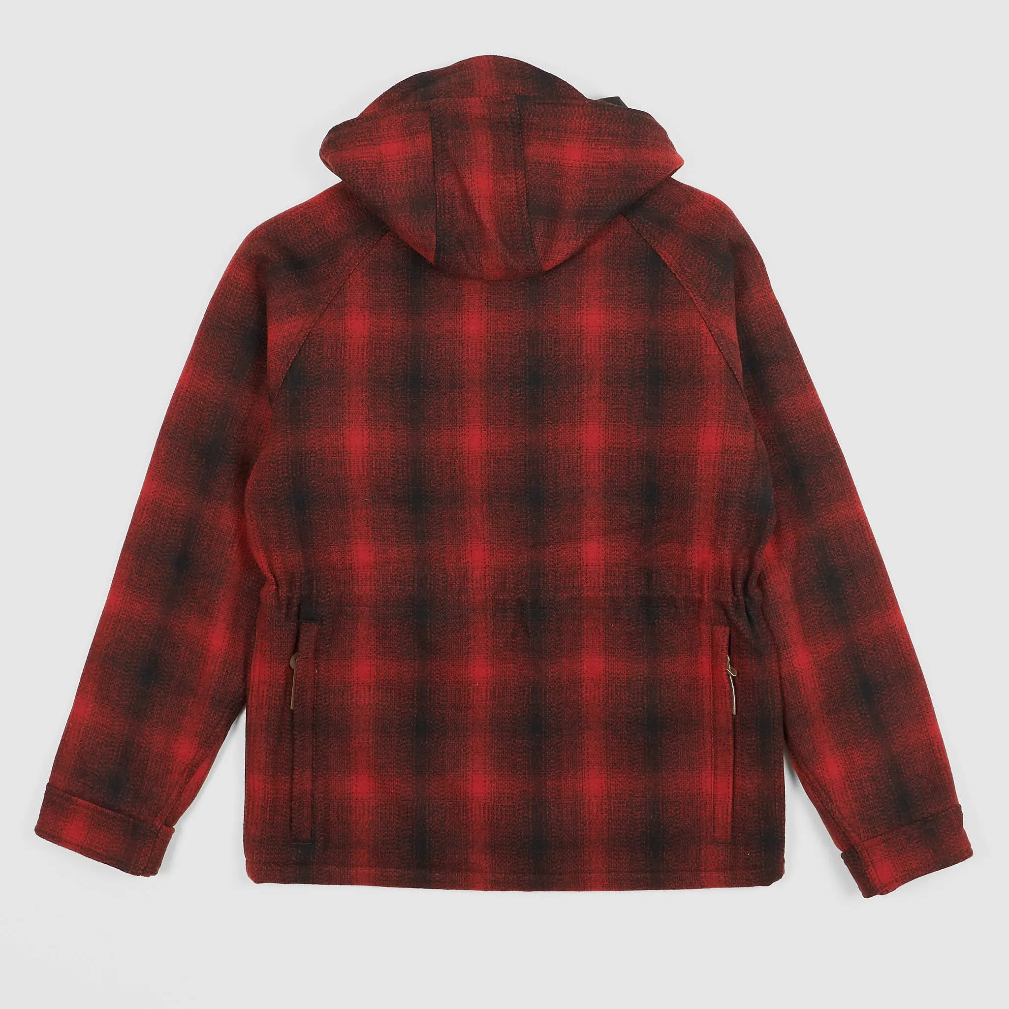 Filson Hooded Plaid Check Wool Jacket