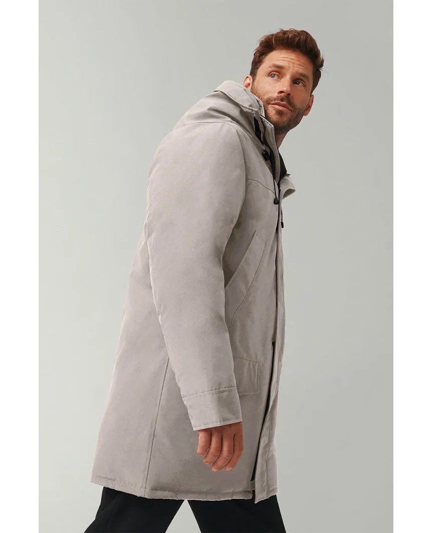 Langford Parka Limestone Mens