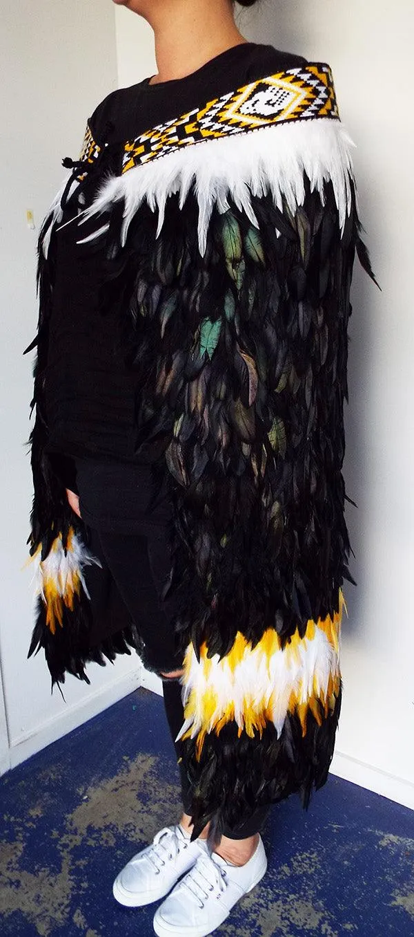 Maori Taranaki Feather Korowai