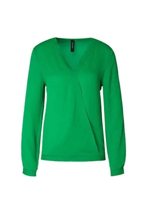 Marc Cain Collections Flowing Blouse Emerald Green MC 55.01 W39 col 555