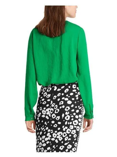 Marc Cain Collections Flowing Blouse Emerald Green MC 55.01 W39 col 555