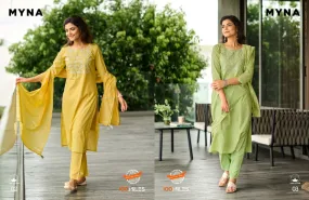 MYNA 100MILES READYMADE KURTI