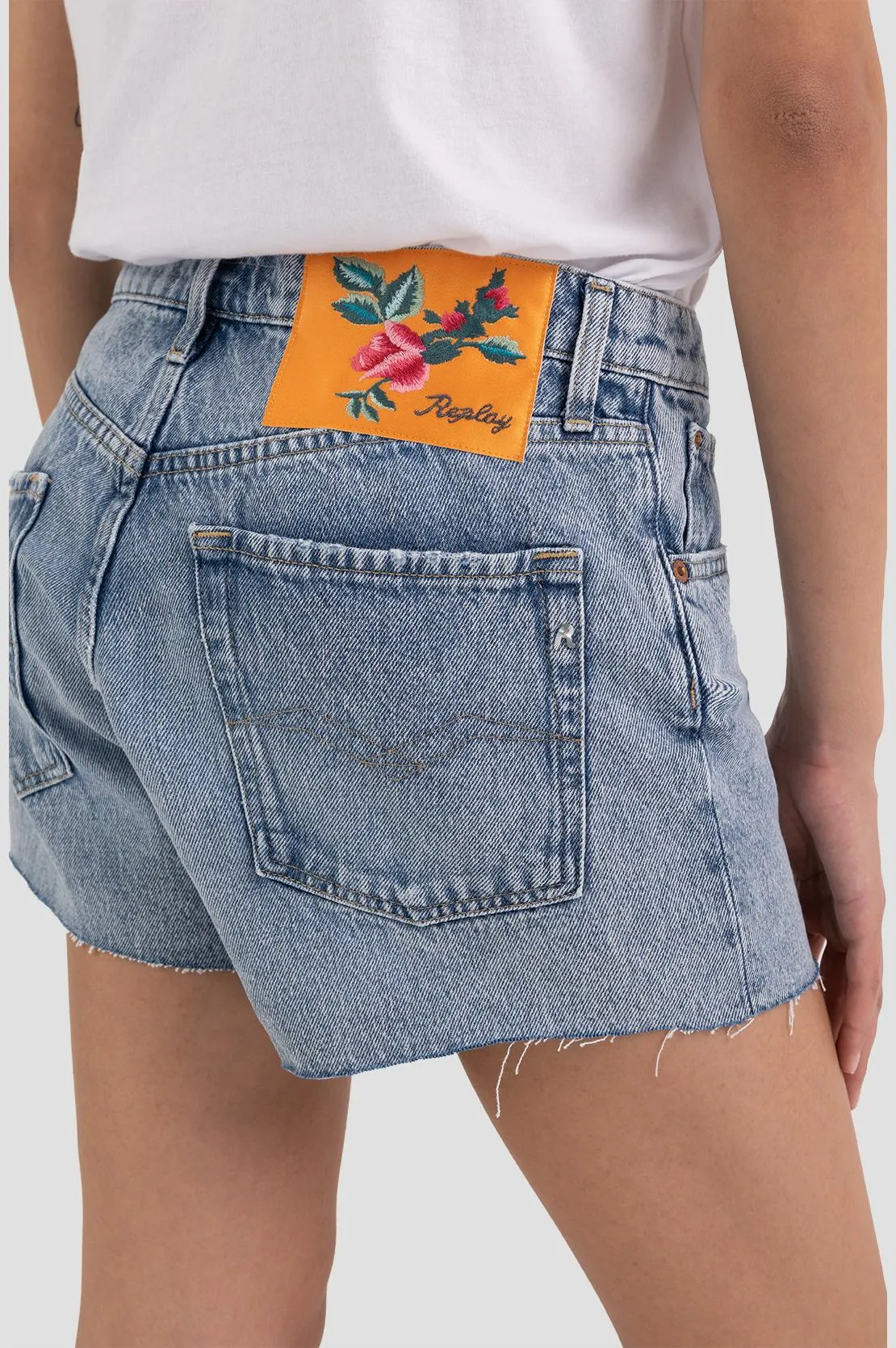 Replay WB685 Denim Shorts